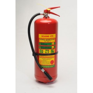 Pulvera ugunsdzēsības aparāts PA-12 ABC Lietuvie&scaron;u 