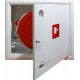 Ugunsdzēsības krānu kaste, 650x700x250, iebūvējama, cietā komplektācija (Kreisā) ar 30m šļūteni.   