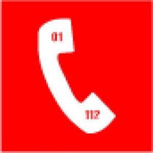 Telefons ugunsdzēsības un glāb&scaron;anas dienesta izsauk&scaron;anai