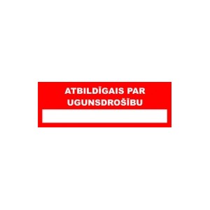 Atbildīgais par ugunsdro&scaron;ību