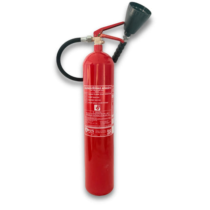 Ogļskābās gāzes ugunsdzēsības aparāts OA-5 5kg CO₂ 113B — EMME, Itālija
