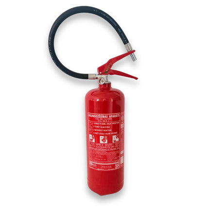 Pulvera ugunsdzēsības aparāts PA-4 4kg ABC klase 21A 183B/C — EMME, Itālija
